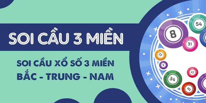 Phân biệt giống và khác nhau khi soi cầu 3 miền